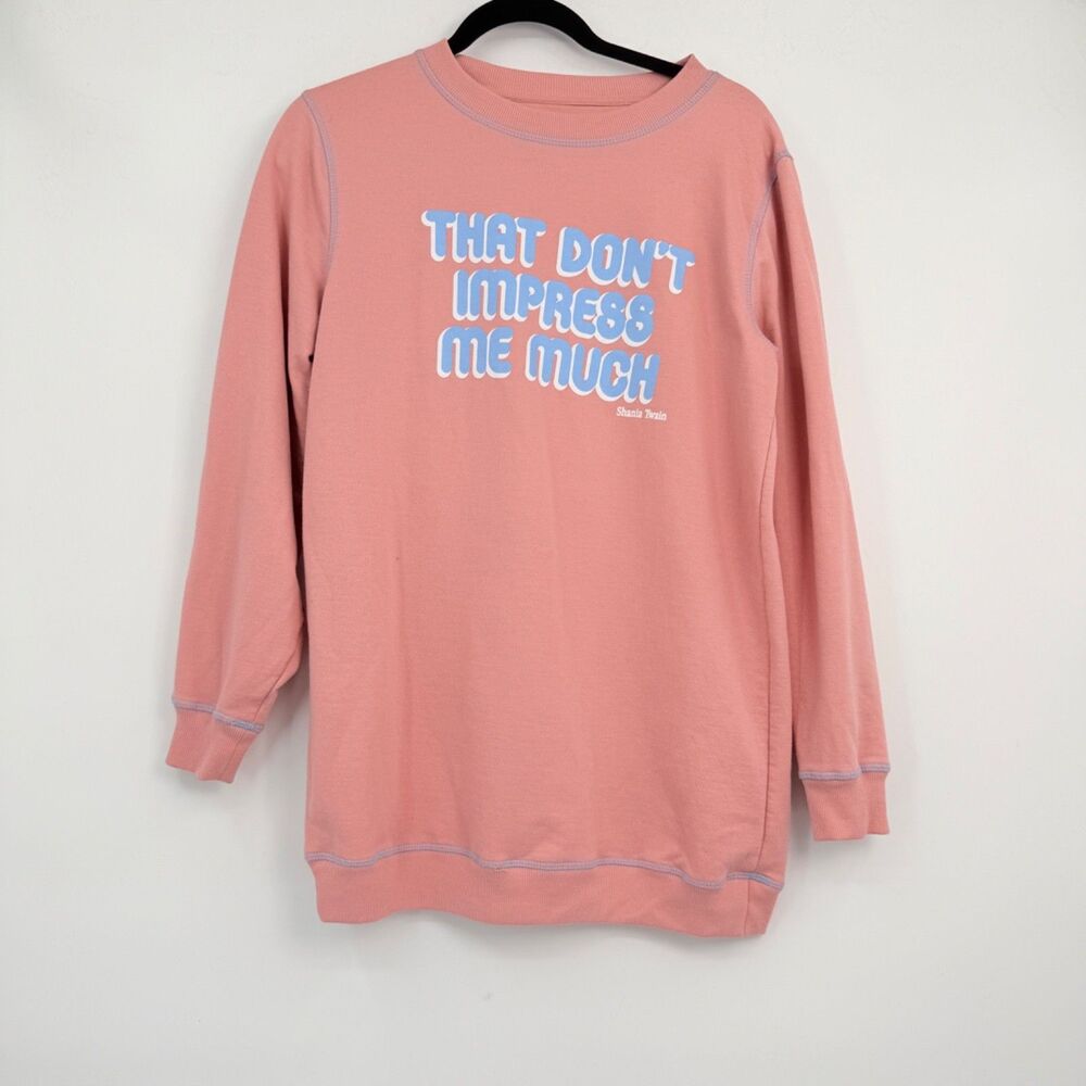 Shania Twain Women's M Sweatshirt That‎ Don't Impress Me Much Graphic Tour 2024